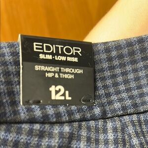 Express Editor Dark Blue Trousers